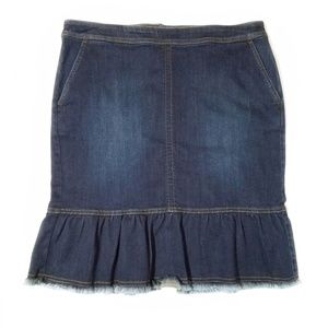 Final Markdown! Ann Taylor Denim Skirt 14